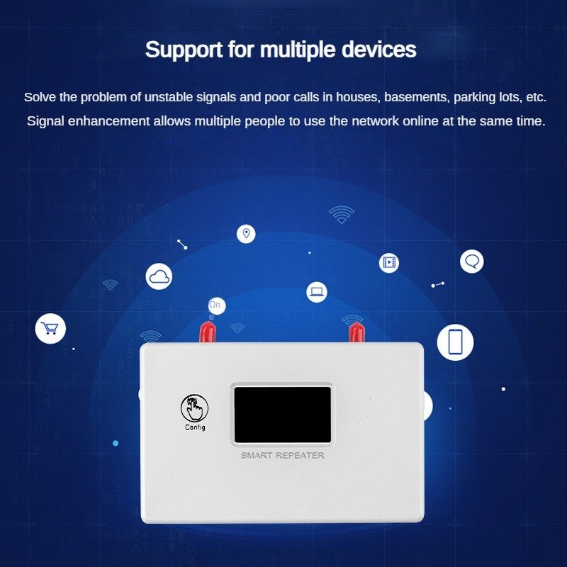 antenna gsm repeater signal booster for mobile phone 4g 3g 2g cellular network booster 5g mobile signal repeater 5g